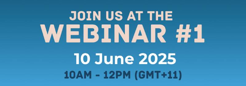 Webinar 10th June, 10am-12am (GMT+11)